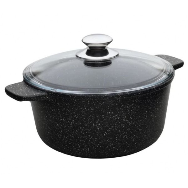 Кастрюля Виктория Престиж со стекл. крышкой АЛА 3,0л (P07 3,0G)