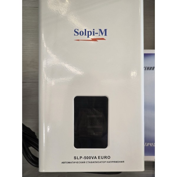 Стабилизатор напряжения однофазный SOLPI-M SLP-500VA EURO
